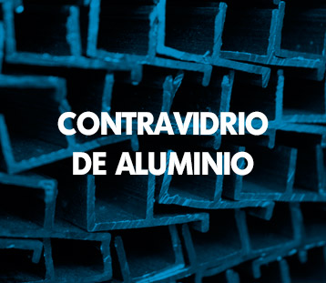 CONTRAVIDRIO DE ALUMINIO